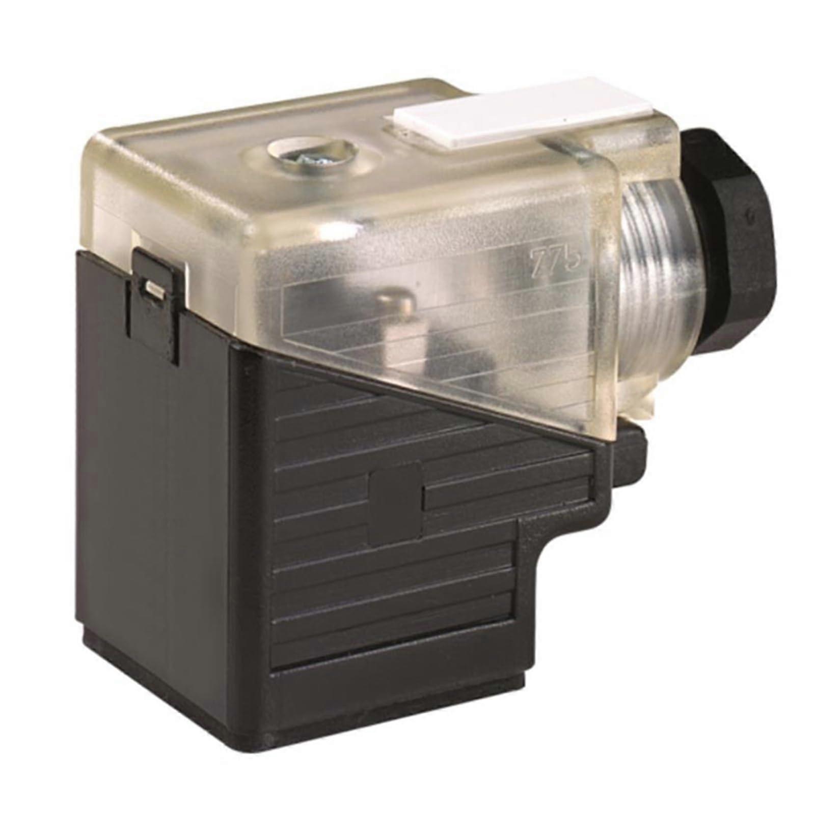 Valve Connector 18mm Form A Waterproof FieldWireable  Safety Factor Durable Industrial Use