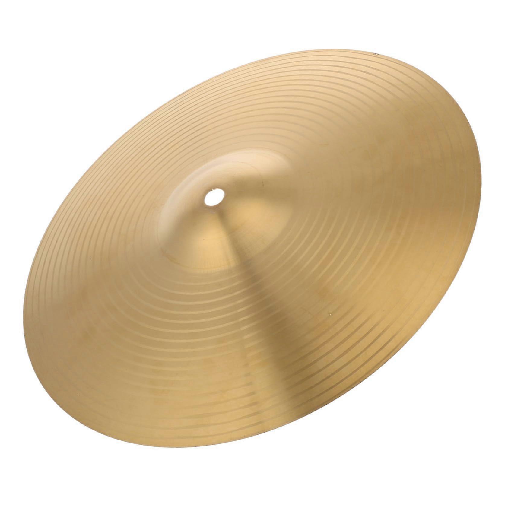 Jazz Drum Cymbal with Bright Crisp Tone for Live Performance and Durable Drum Kit Use