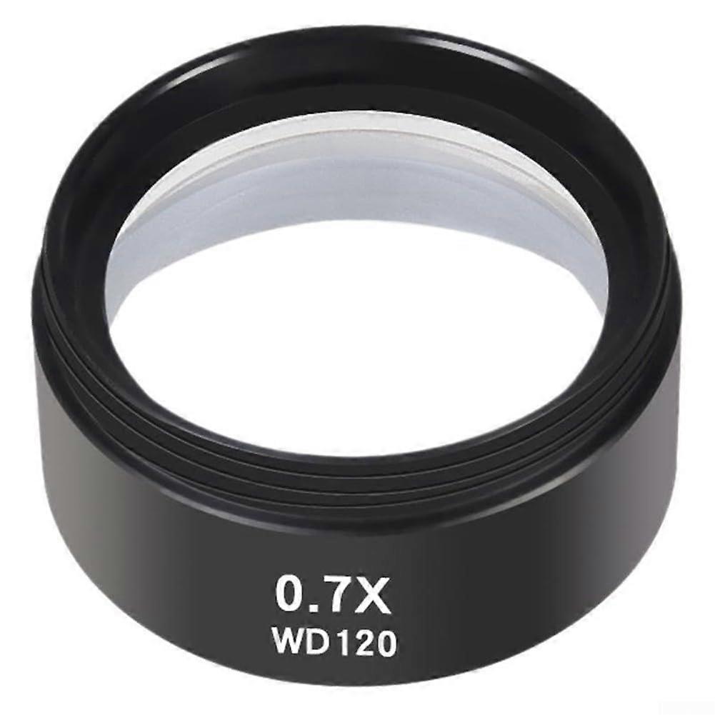 0.7X Trinocular Stereo Zoom Microscope Auxiliary Objective Lens 48mm for Binocular Microscopes