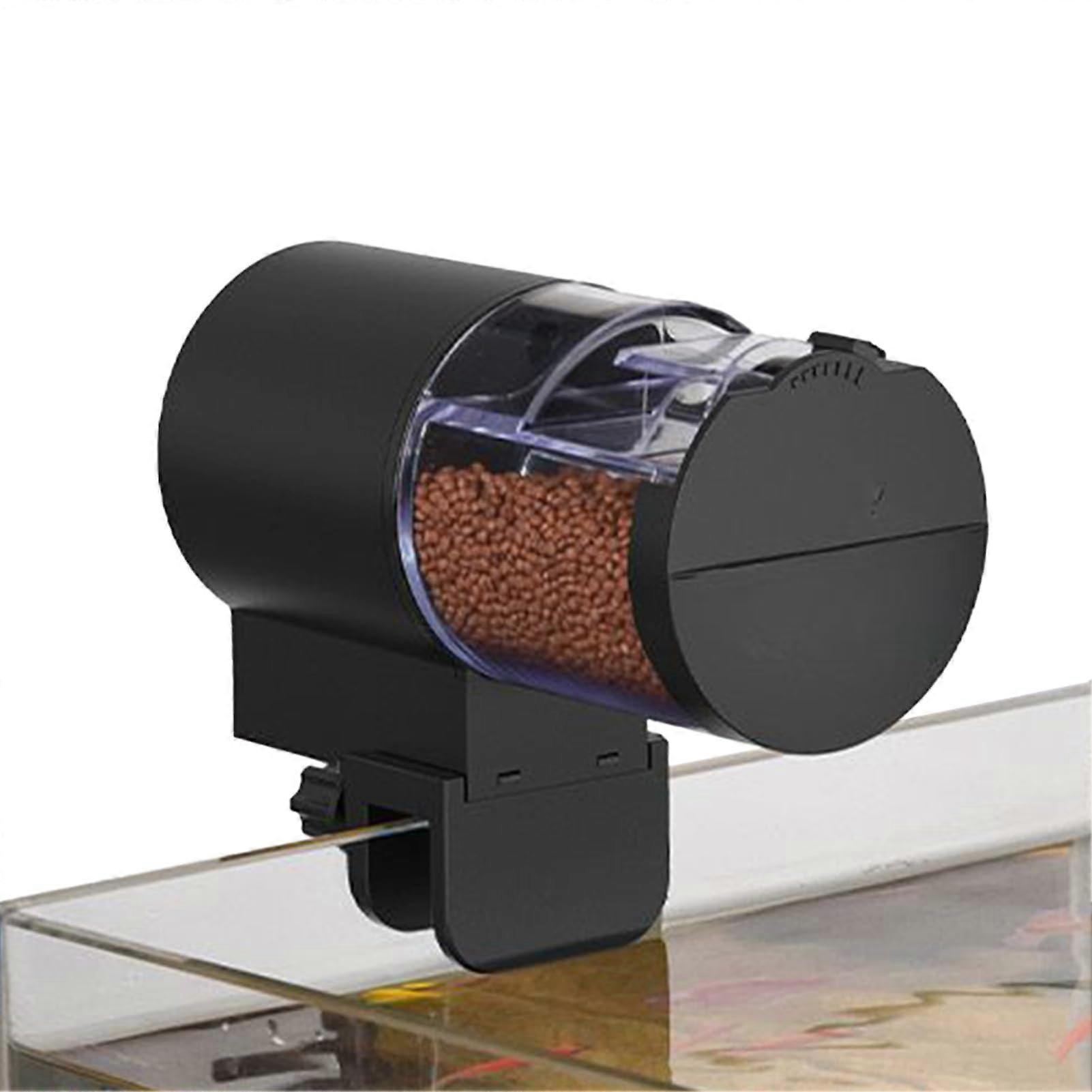 Automatic Fish Feeder with Adjustable Timer and MoistureResistant 100ml Tank for Vacation