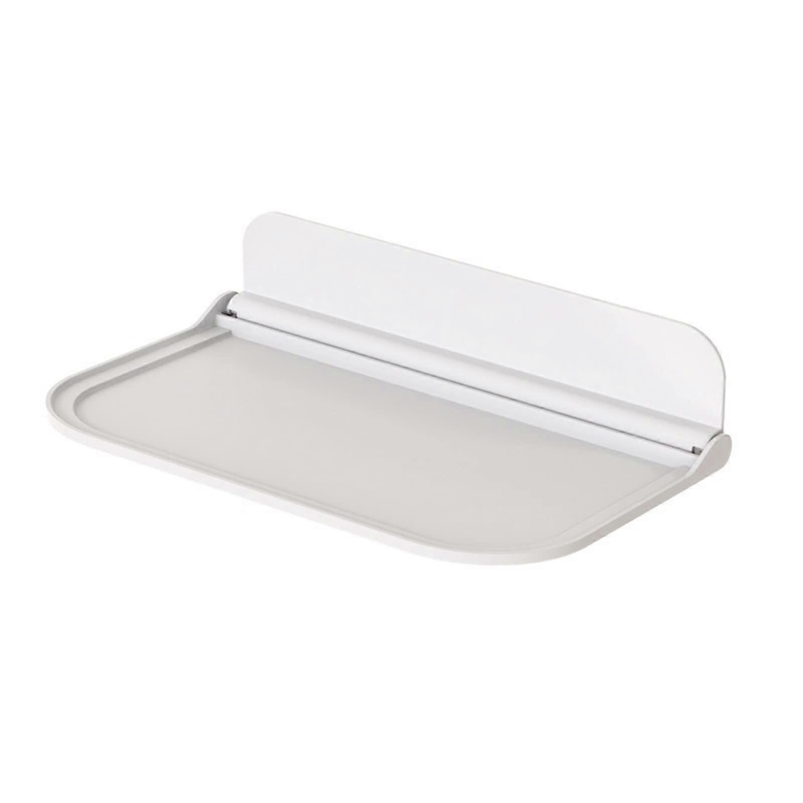 Wall Mounted Storage Rack with RustResistant Frame, Folding Shelf for Plants and Cosmetics