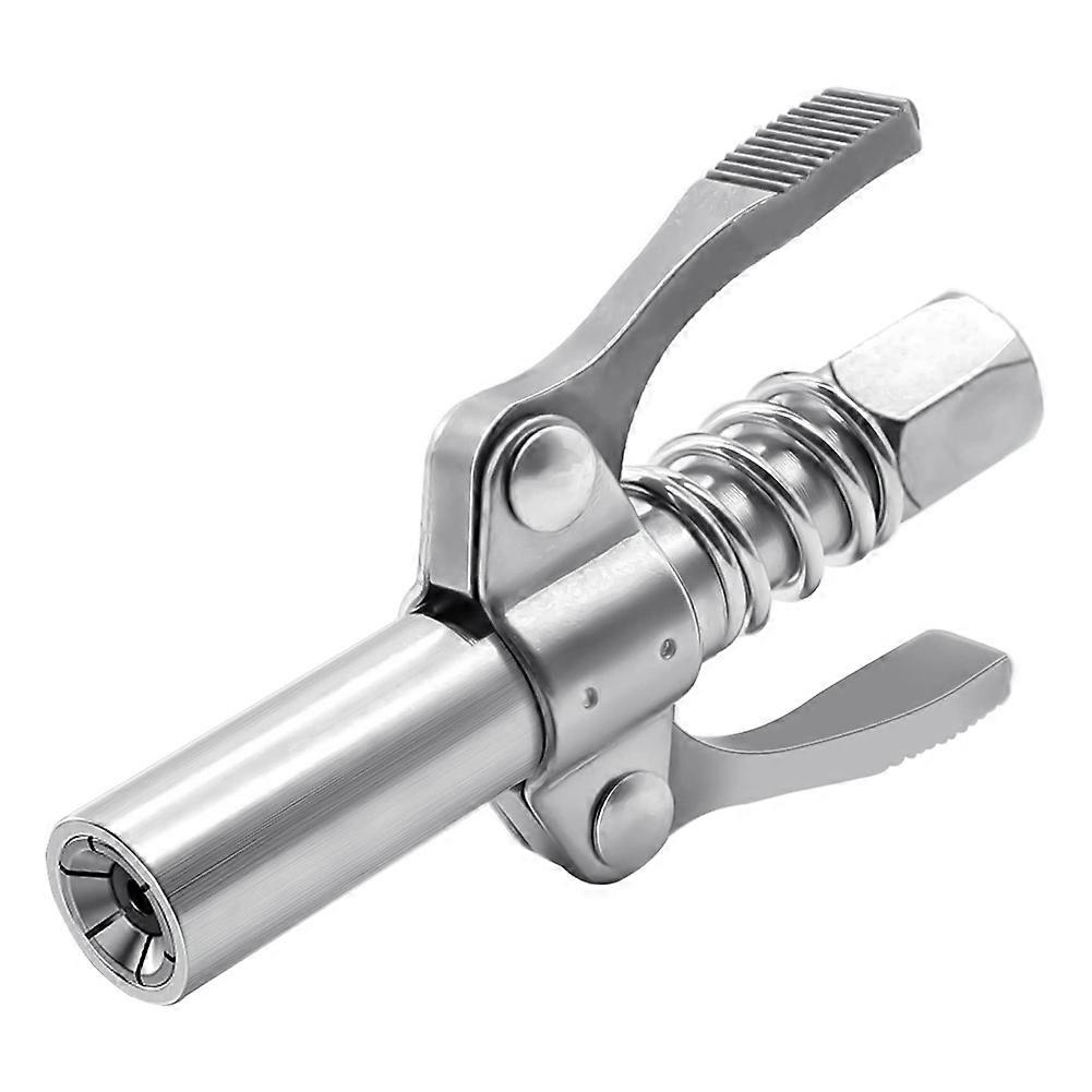 Double Handle Grease Nipple Coupler Quick Lock Release Ends Couplers