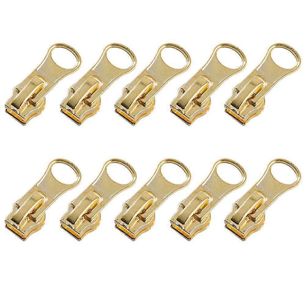 20Pcs Professional Zipper Heads Automatic Puller Heads Clothes Zips Pulls Sliders