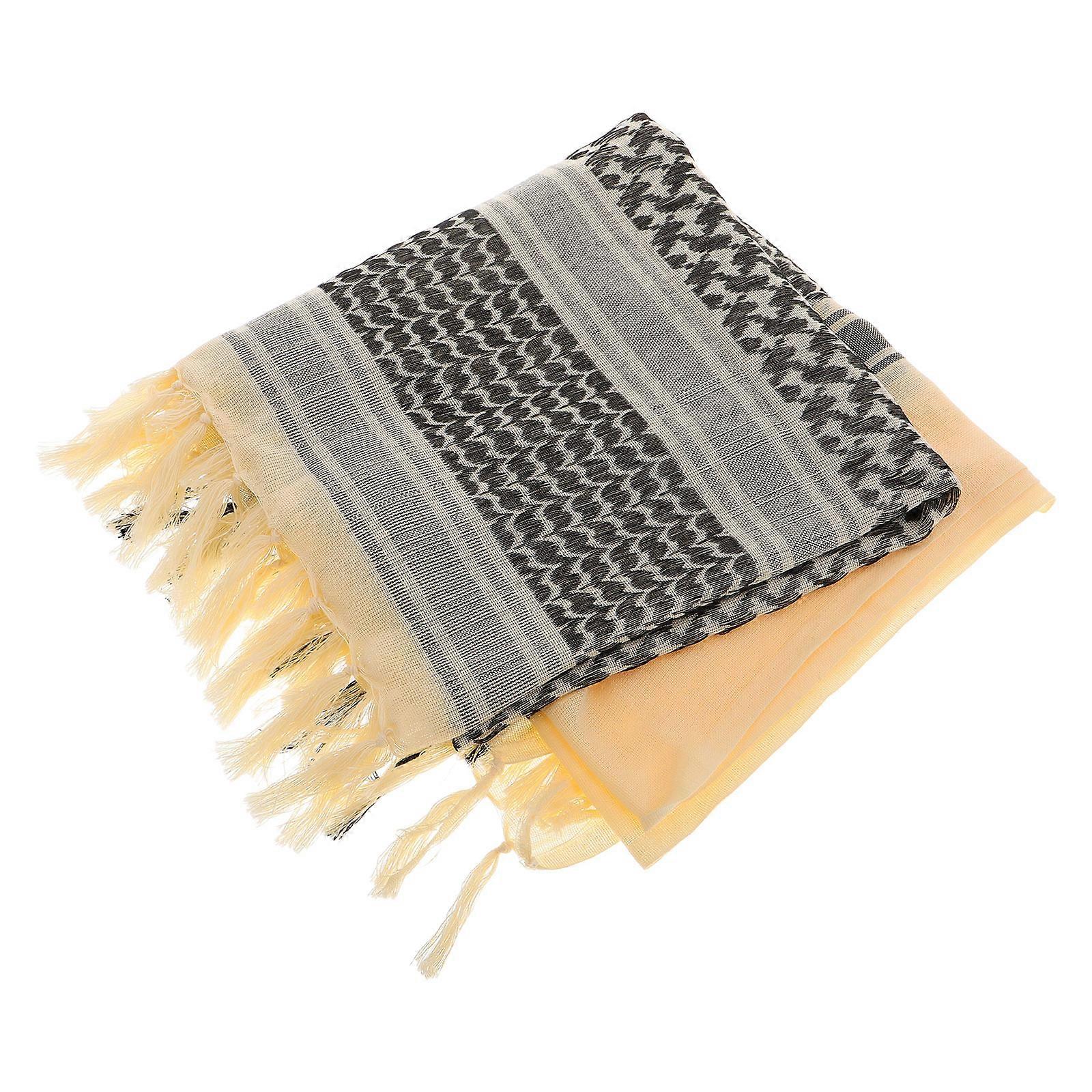 Arab Wrap Scarf Cotton Square Shape For Training And Outdoor Activities 1Pcs