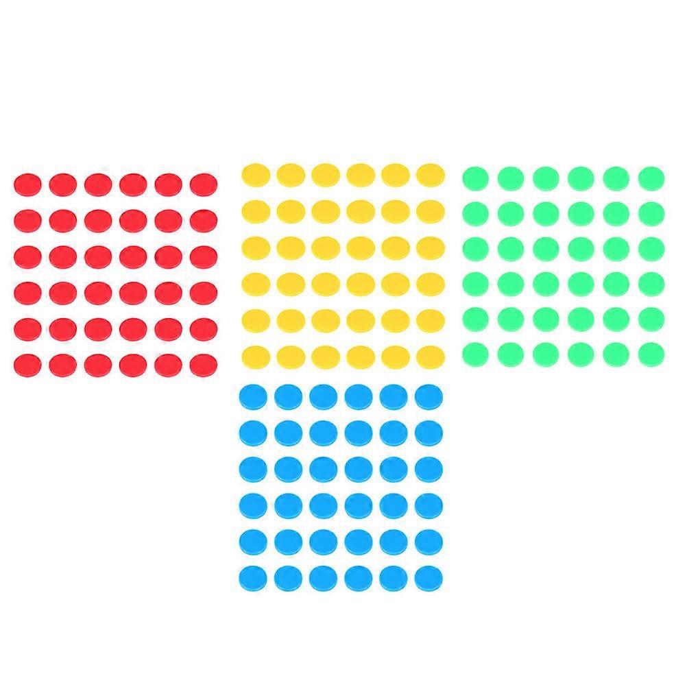 Learning Rewarding Coins Plastic Counting Tool for School 400Pcs