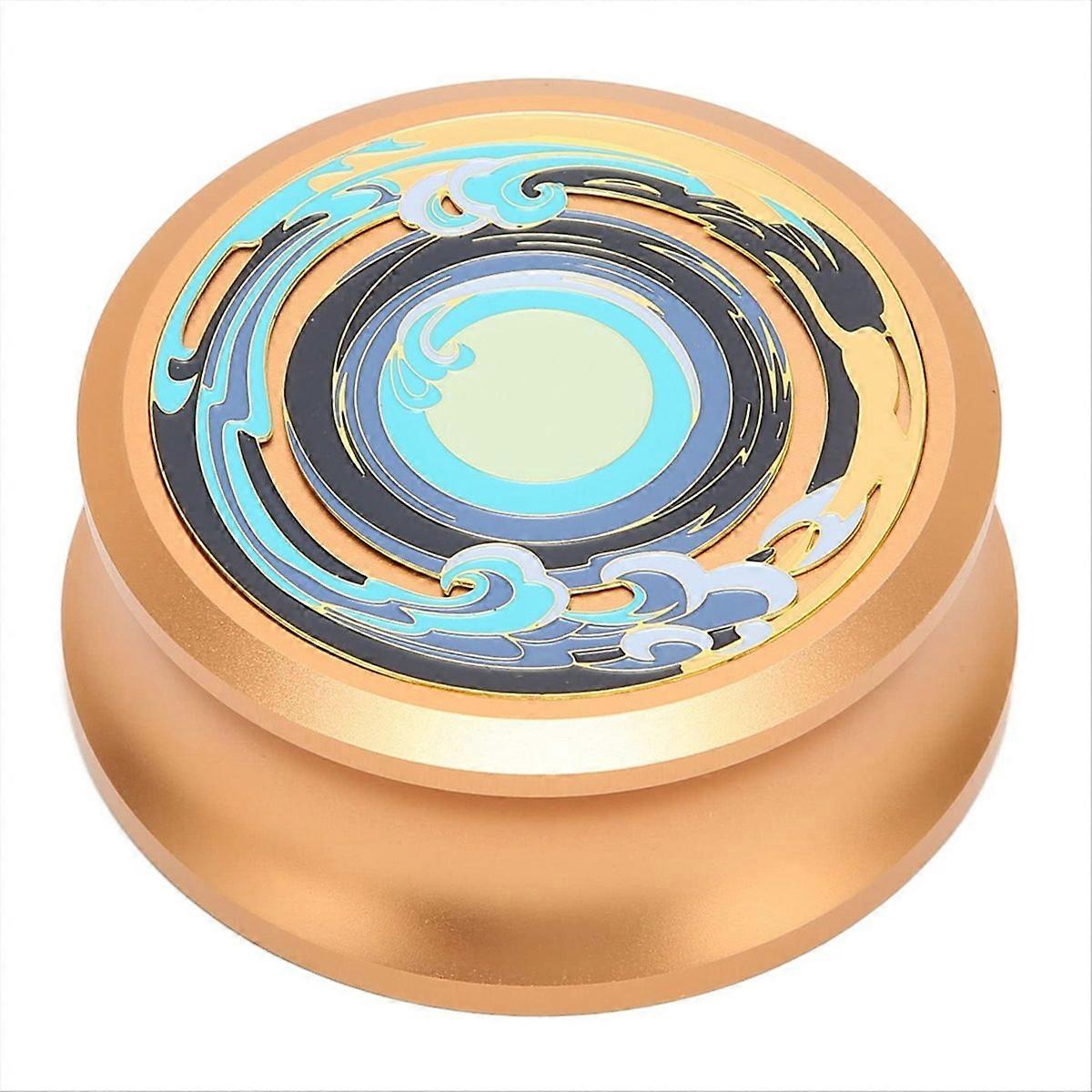 LP Record Weight Record Clamp Turntable Disc Stabilizer, Gold