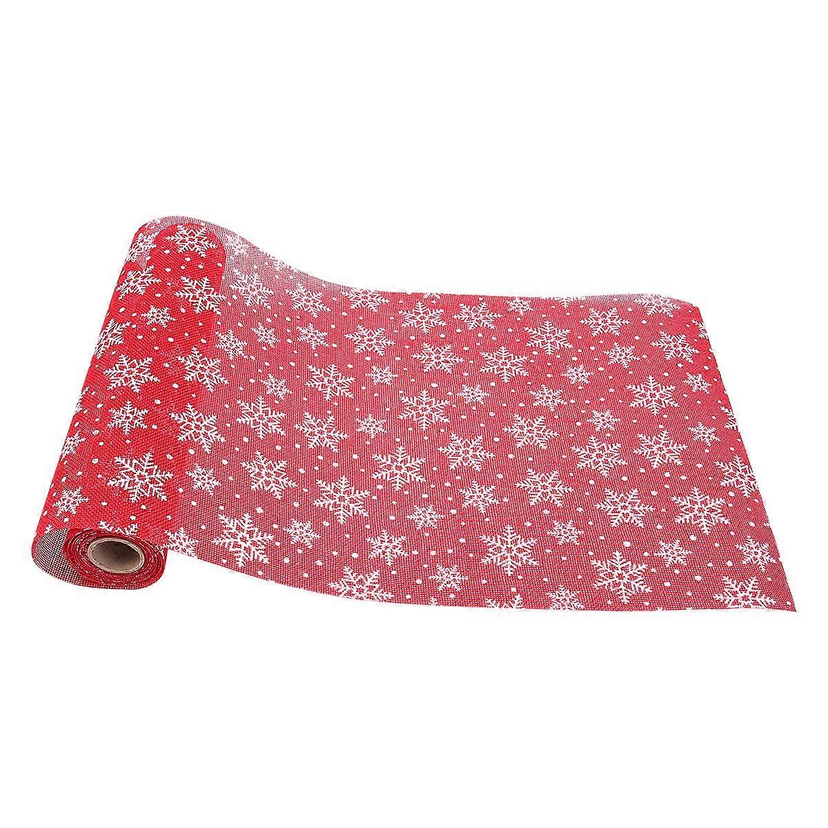 Christmas Table Runner Tablecloth for Decoration Featuring Printed Pattern