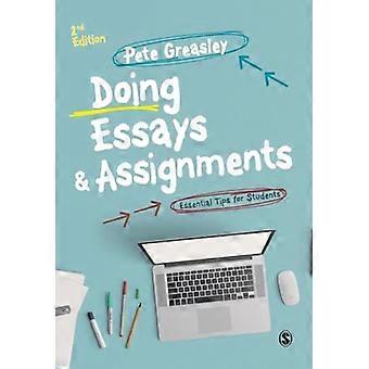 Gør Essays og opgaver (salvie undersøgelse færdigheder)