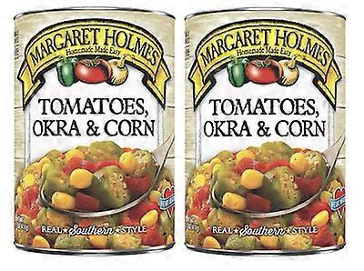 Margaret Holmes Tomatoes, Okra & Corn 2 Can Pack
