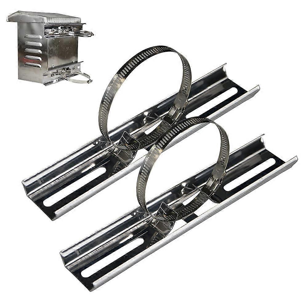 Security Camera Mount Pole Bracket, Universal 11.8 Inch Weatherproof CCTV Pole Mount