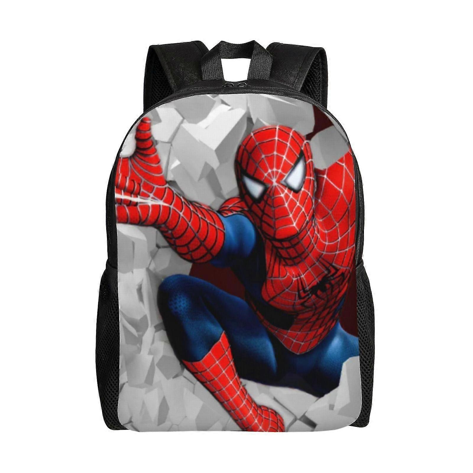 j7581 Spider Man Backpack, Travel Laptop Backpack, Water Resistant College School Computer Bag, Durable e7581
