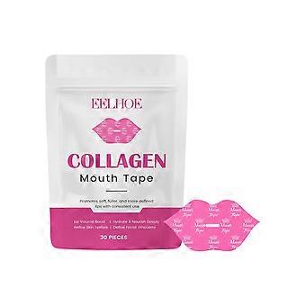 30 stk. kollagen munntape med hylauronsyre og vitamin E - anti-rynke, anti-aldring, oppstrammer og fukter leppene