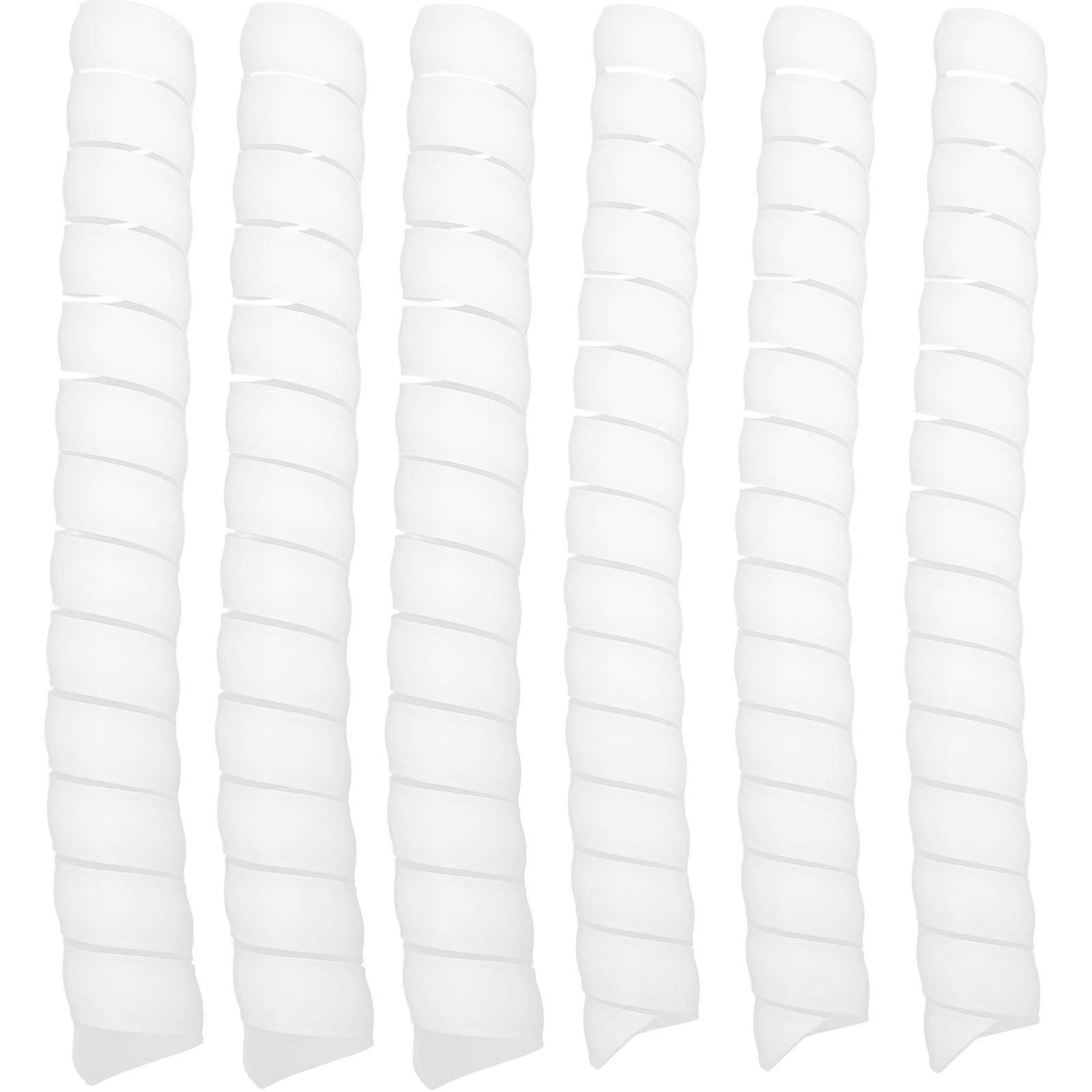Plastic Tree Trunk Protector for Protection Spiral Tree Guard 6Pcs