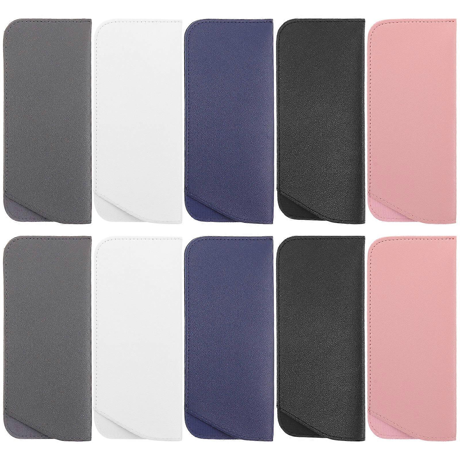 Eyeglass Pouch Cases Storage for 10Pcs Assorted Color