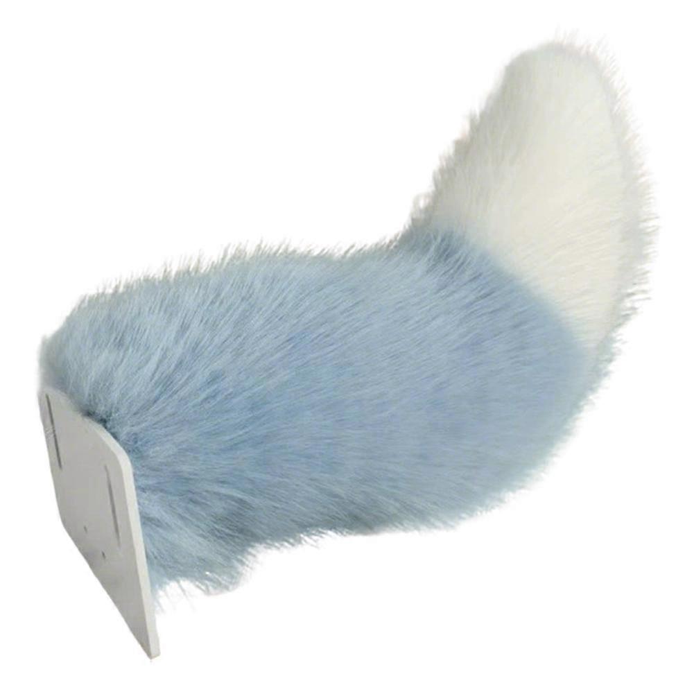 Car Plush Tail Decorative Accessory Soft Material 30cm Easy Adhesive Attachment
