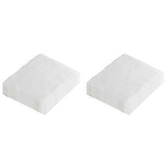 400 Sheets Nail Dust Collector Filter Paper Disposable for Nail Dust Collector Machine Nail Vacuum White