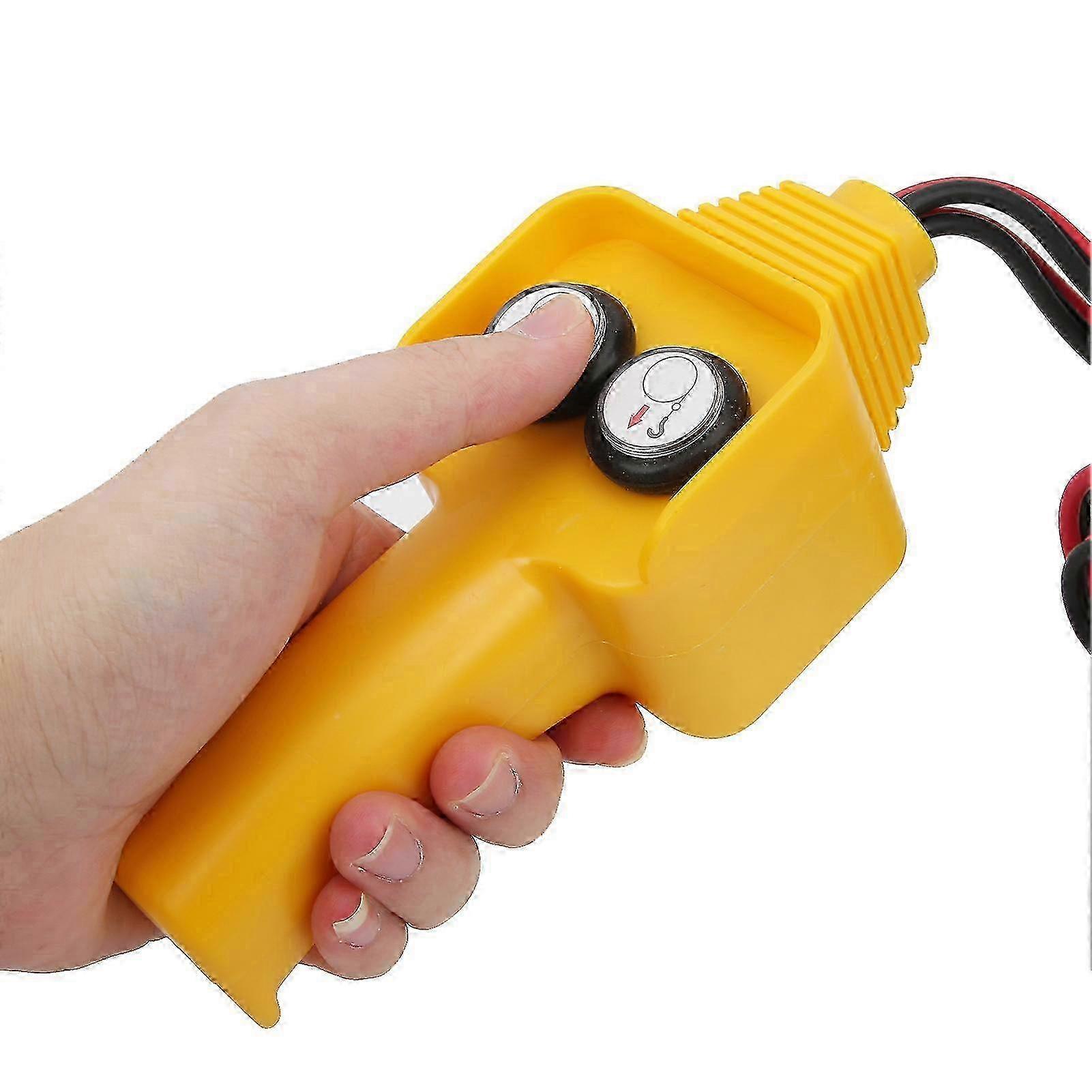 12V Winch Wired Controller Push Button Hand Control Assembly for 1500lbs - 5000lbs Capstan