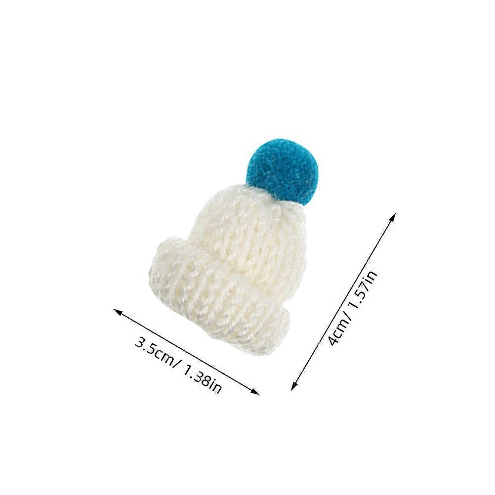 Decorative Miniature Hats for Decoration Use 12Pcs Replaceable Tiny Hats