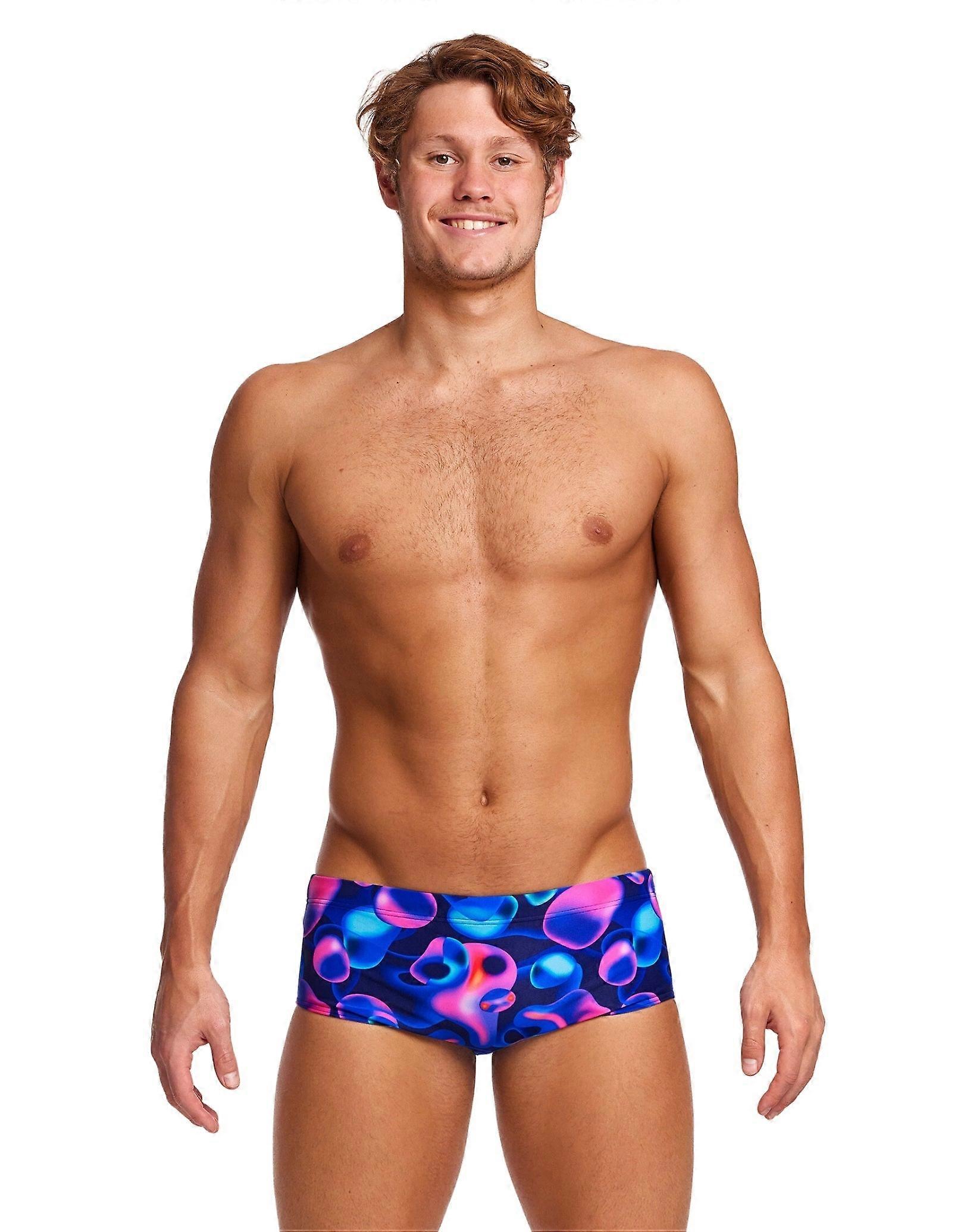 Funky Trunks Liquid Lights Sidewinder Badehose - Blau