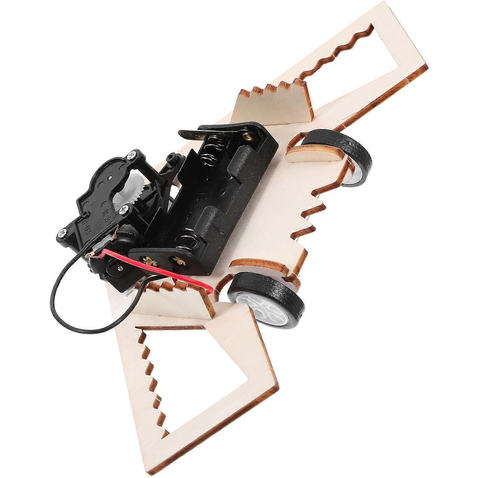 Stem Educational Obstacle Avoiding Robot Kit DIY Assembly Toy 1Set