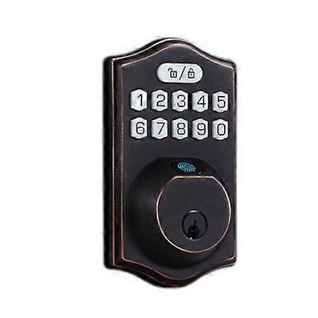 Fingerprint Door Lock Set - Keyless Electronic Deadbolt with 3D Recognition, Auto-Lock, and Security Features