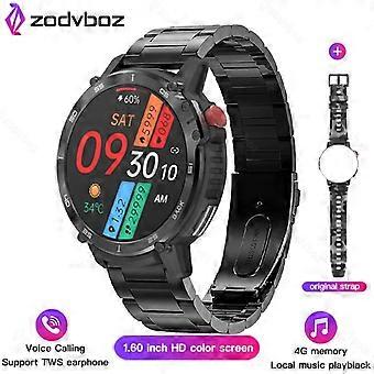 2023 Smart Watch Männer 4g Ram 400mah Fitness Sportuhren 3atm wasserdicht Bluetooth Anruf lokale Musik Wiedergabe Smartwatch 1,6 Zoll