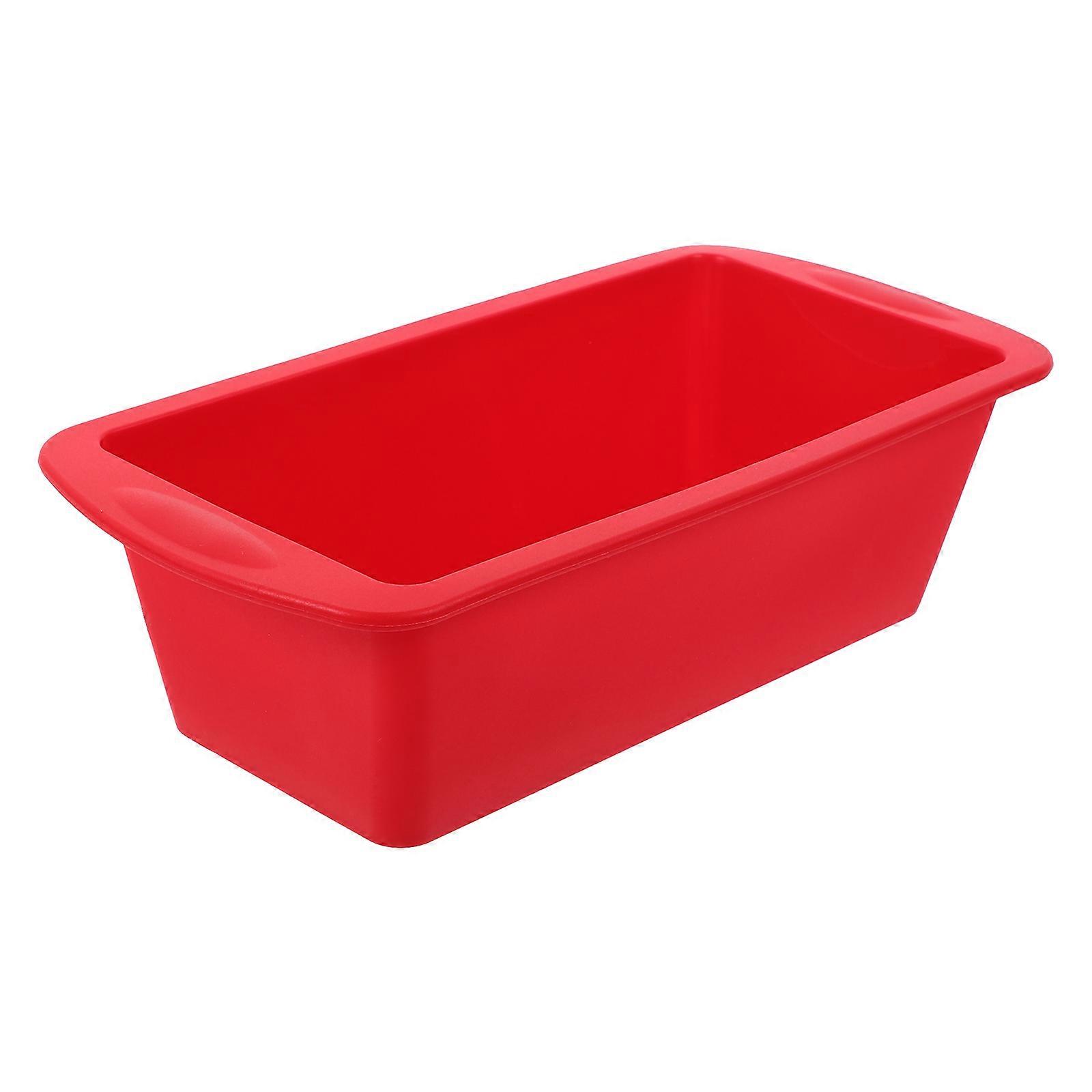 Silicone Rectangular Cake Mold Non-Stick Silicone Baking Mold Bakeware Pan Reusable Cake Pan