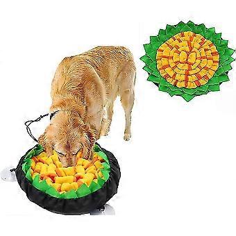 Snuffle Mat Dog Mat. Wasbare educatieve matten voor Heilwiy Ronde Dierenhonden. Anti Stress Voeding