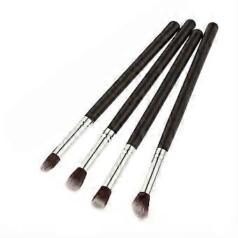 Eye Makeup Brush Set Eye Shadow Cosmetic Tool for Women 4Pcs Black