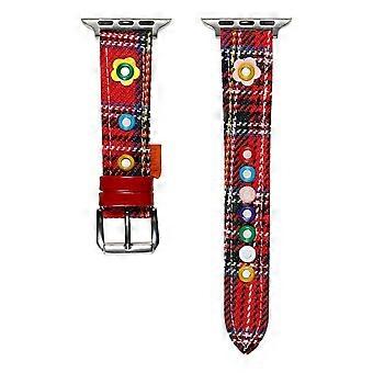 Denim Watch Band for Apple Watch Series 10 Ultra 9 8 7 SE 6 5 4 3 2 1 46mm 49mm 45mm 44mm 42mm Dopamine Flower Strap