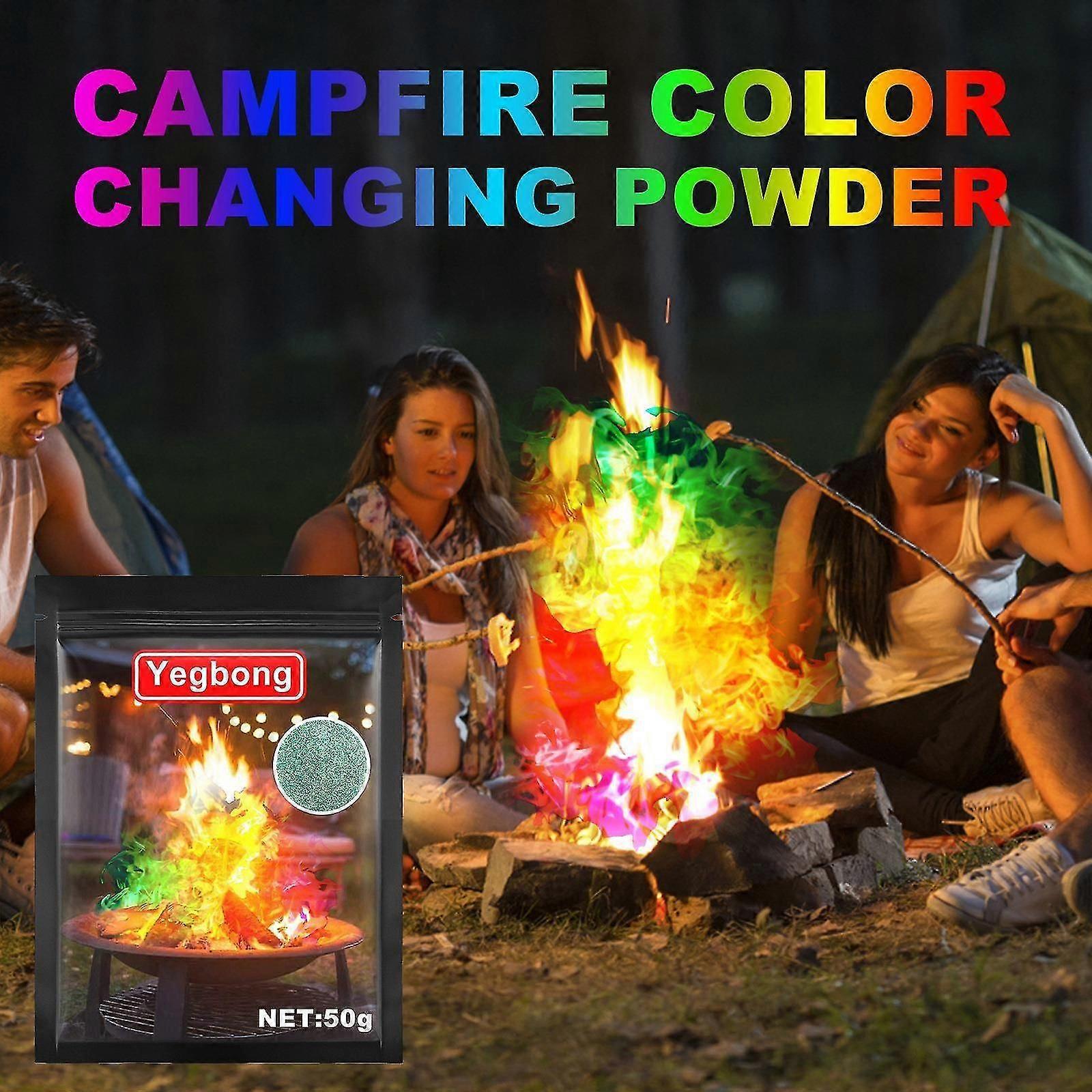 Create Colorful And Vibrant Flames Powder