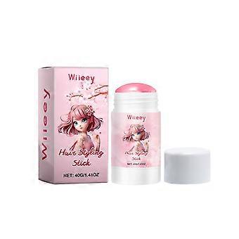 2pcsSakura-scented Hair Styling Stick, Helps Shape Hair, Keeps Hair Smooth, Tames Frizz