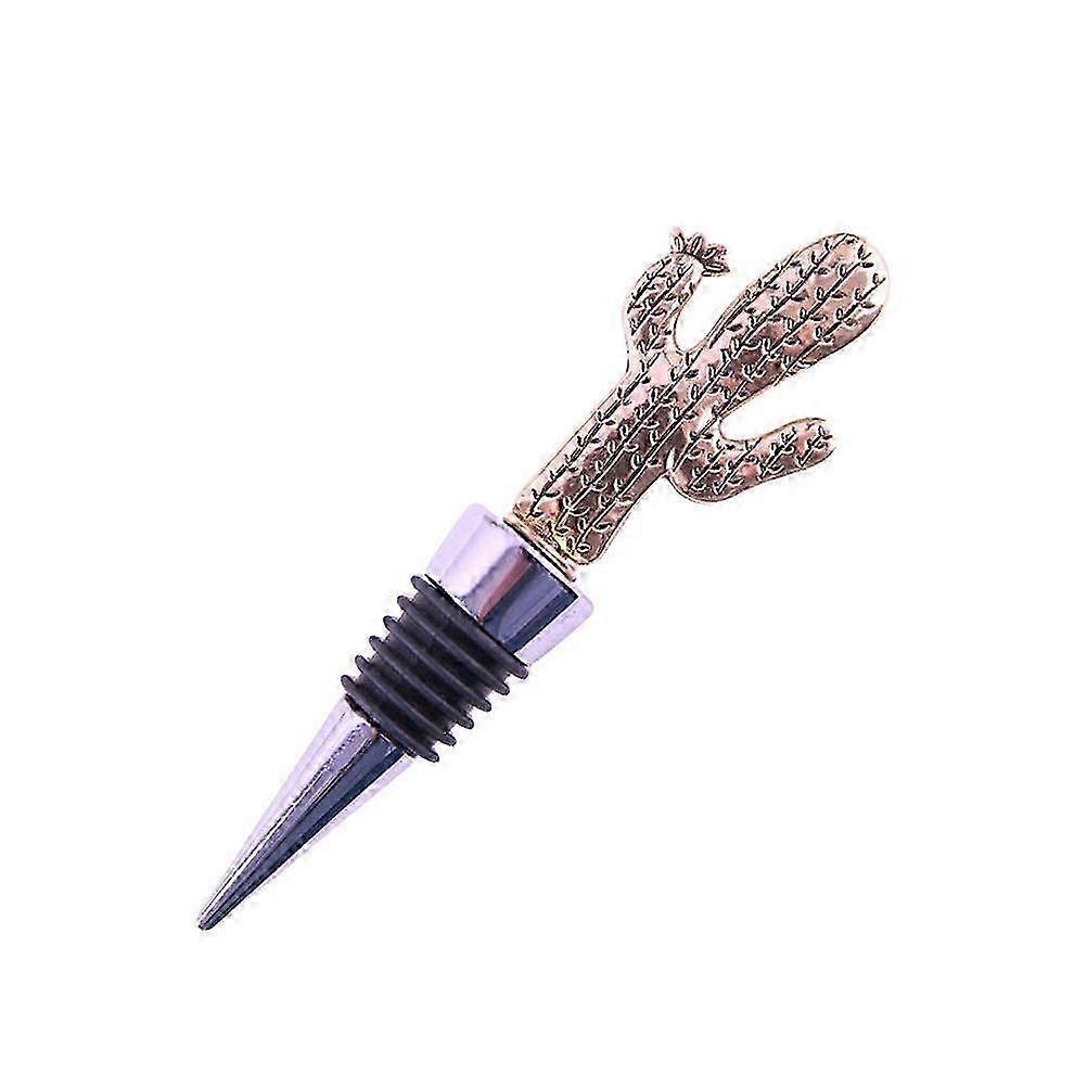 Alloy Stoppers Red Decorative Practical Plug 1Pcs