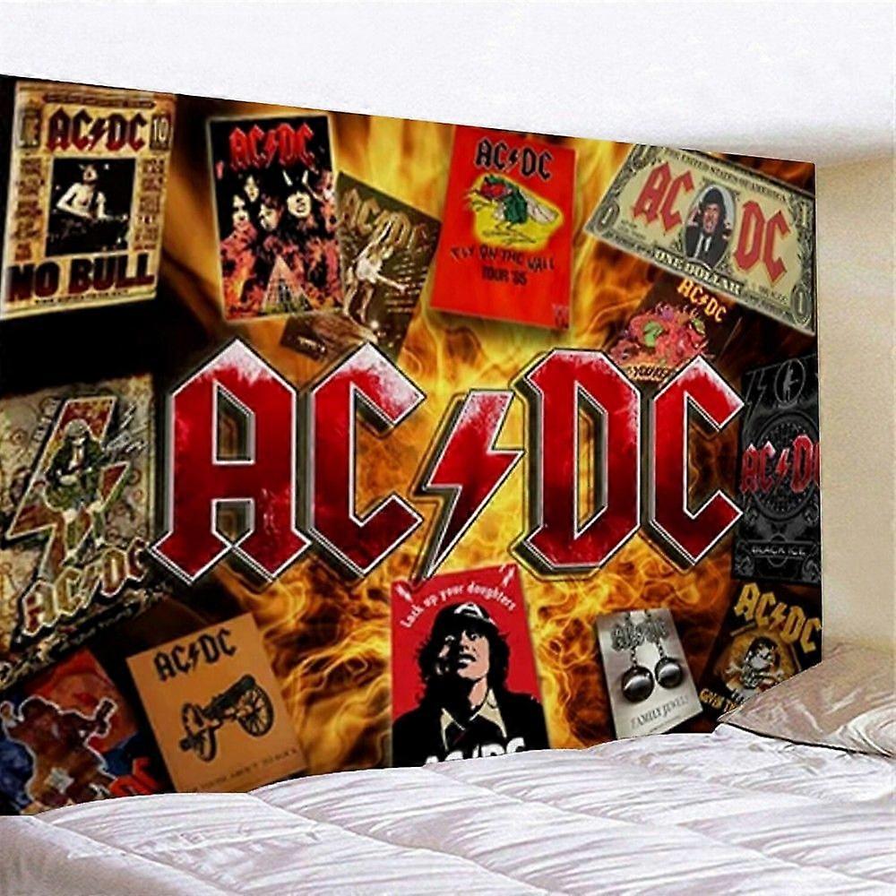 3D ACDC rockebandflagg GT0008