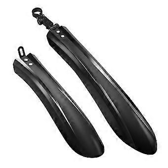 Bicycle Fender 1 Pair - Lightweight Universal Mud Guard - for Front & Rear Wheel 26-27