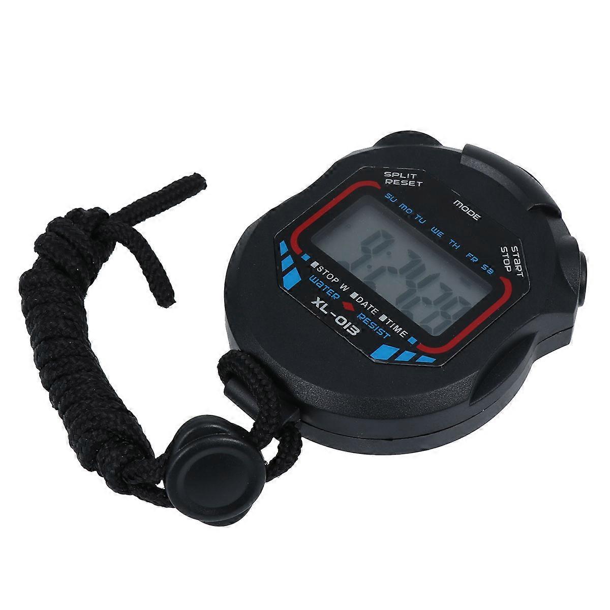 Sports Timer Stopwatch for Outdoor Use with 2Pcs Electronic Multi-Function