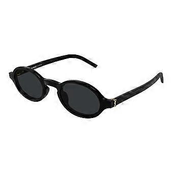 Saint Laurent SL M161 001 Full Rim  Unisex Oval Sunglasses UV0 Original