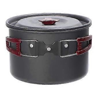 Portable Camping Pot Camping Cookware Outdoor Flatware Backpacking Pot Outdoor Camping Equipment Cooking Equipment Cookset