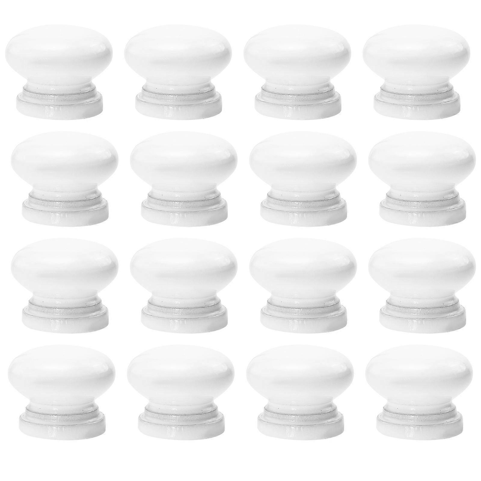20pcs Wooden Knobs Furniture Knobs Drawer Knobs Cabinet Handles Pull Handles