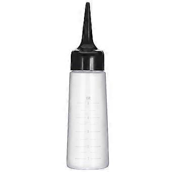 Empty Applicator Bottle with Black Slant Tip and Scale