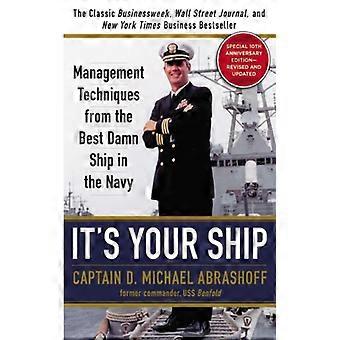 It's Your Ship Management Techniques From The Best Damn Ship In The Navy Spec - D. Michael Abrashoff - Hardcover - English Book - Biography