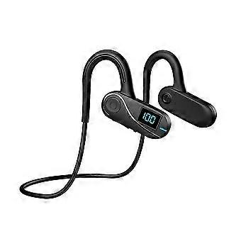 Corrida ao ar livre sem fio Esportes Bluetooth Headset Fone de ouvido Bluetooth de condução aérea HiFi Ear Hook Fone de ouvido sem fio
