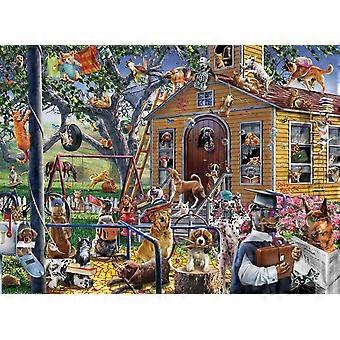 Naughty Dogs Jigsaw Puzzle VV021