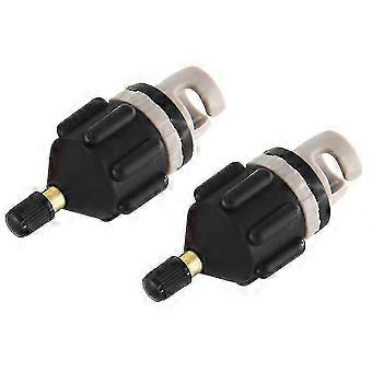 Durable Air Valve Adaptor Wear-resistant Rowing Boat Air Valve Adaptor Nylon Kayak Inflatable Pump Adapter compatible with Sup Board