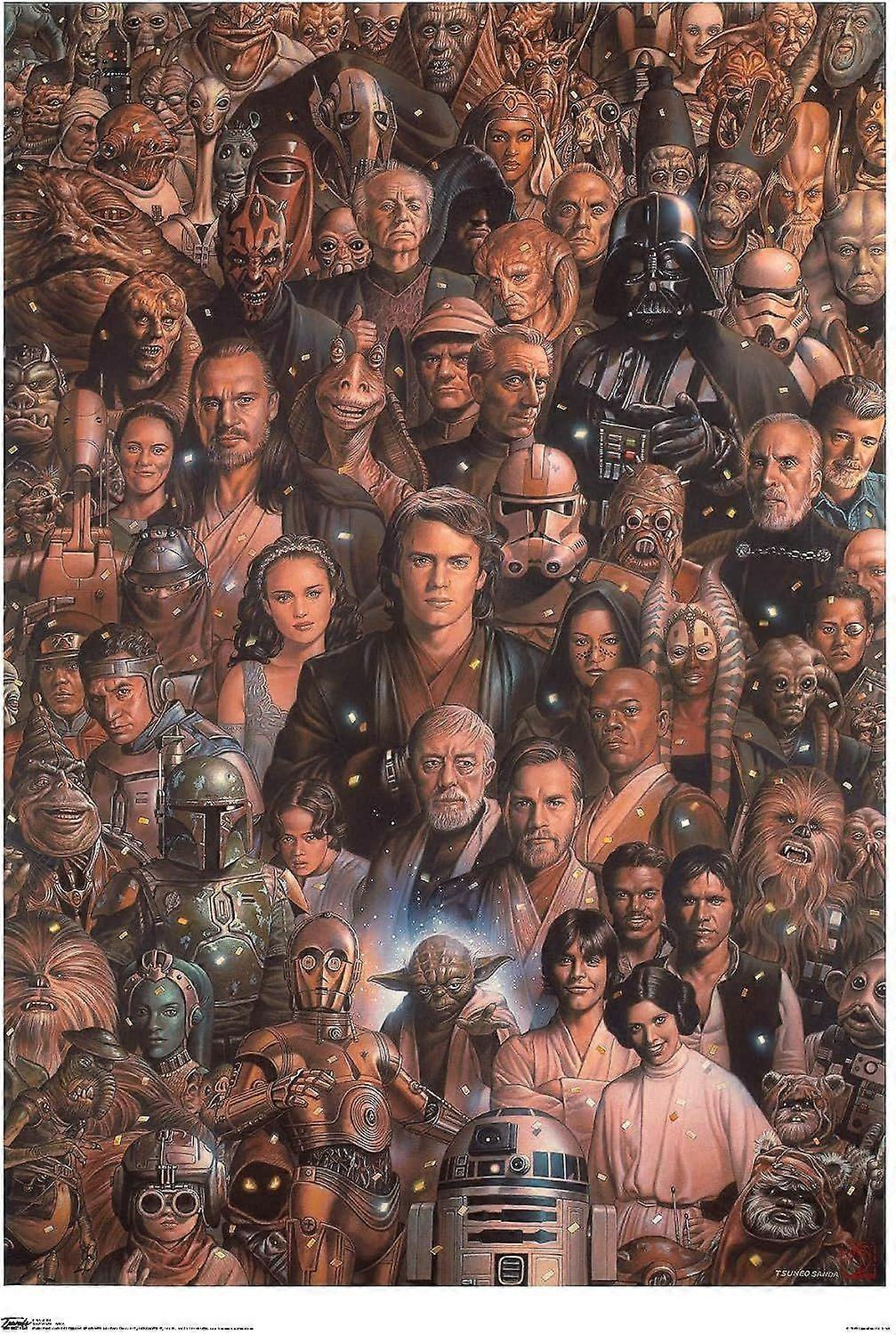 Star Wars: Saga Charakter-Puzzles DDA950