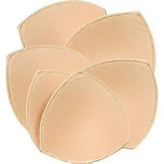 Inserciones extraíbles de almohadillas de sujetador Cómodas copas deportivas para mujer Inserción de sujetador para bañador BIkini Top