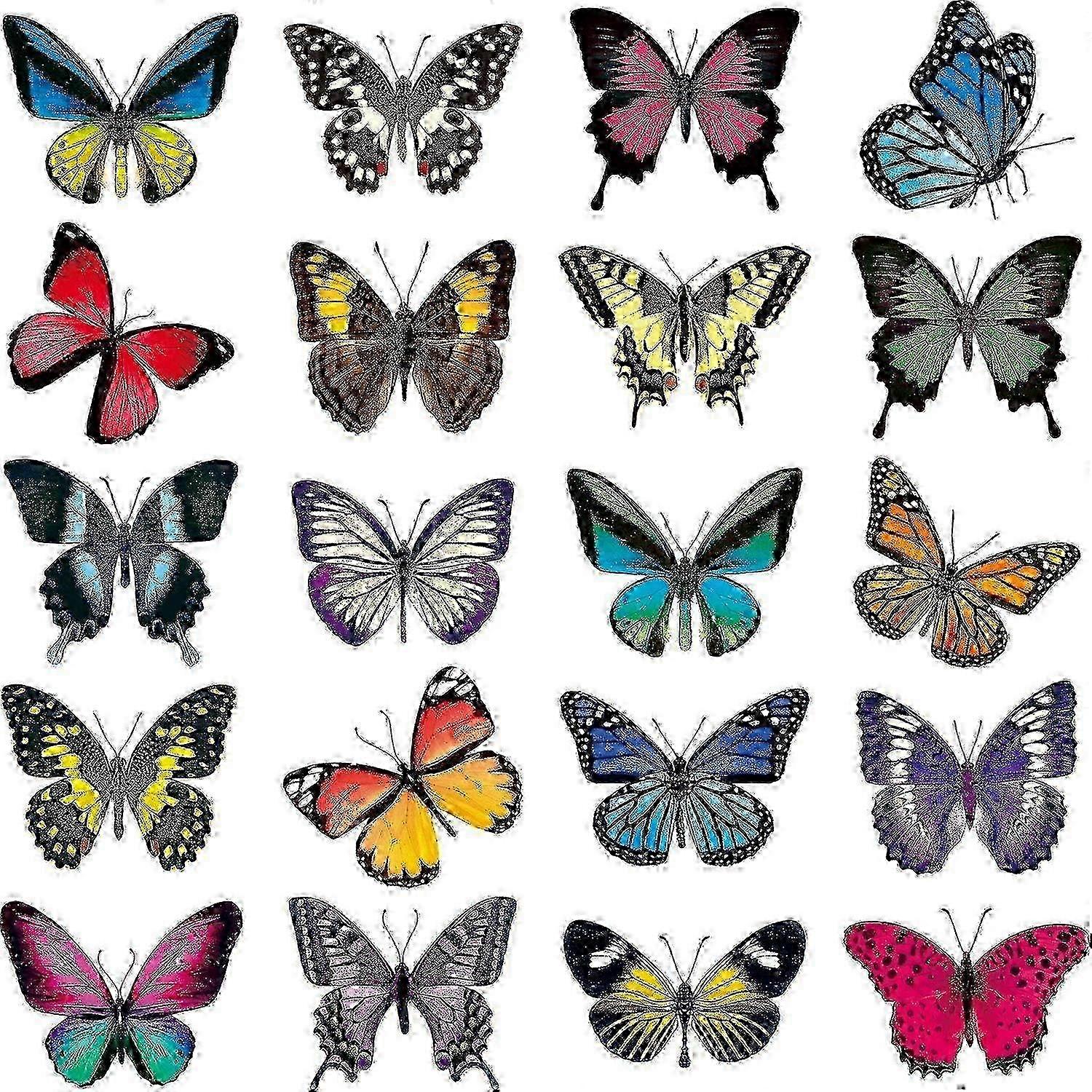 UV-Reflective Butterfly Window Clings