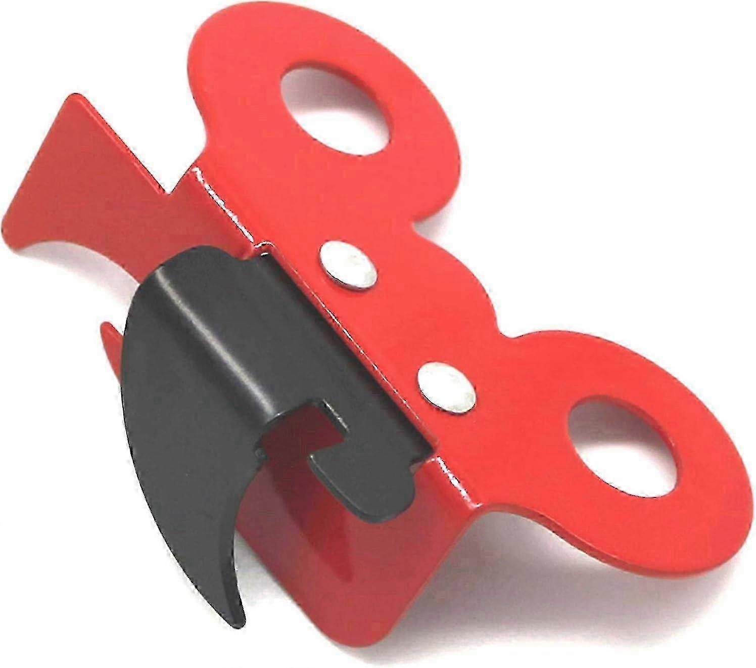 Red Stainless 2-in-1 Compact Can Opener