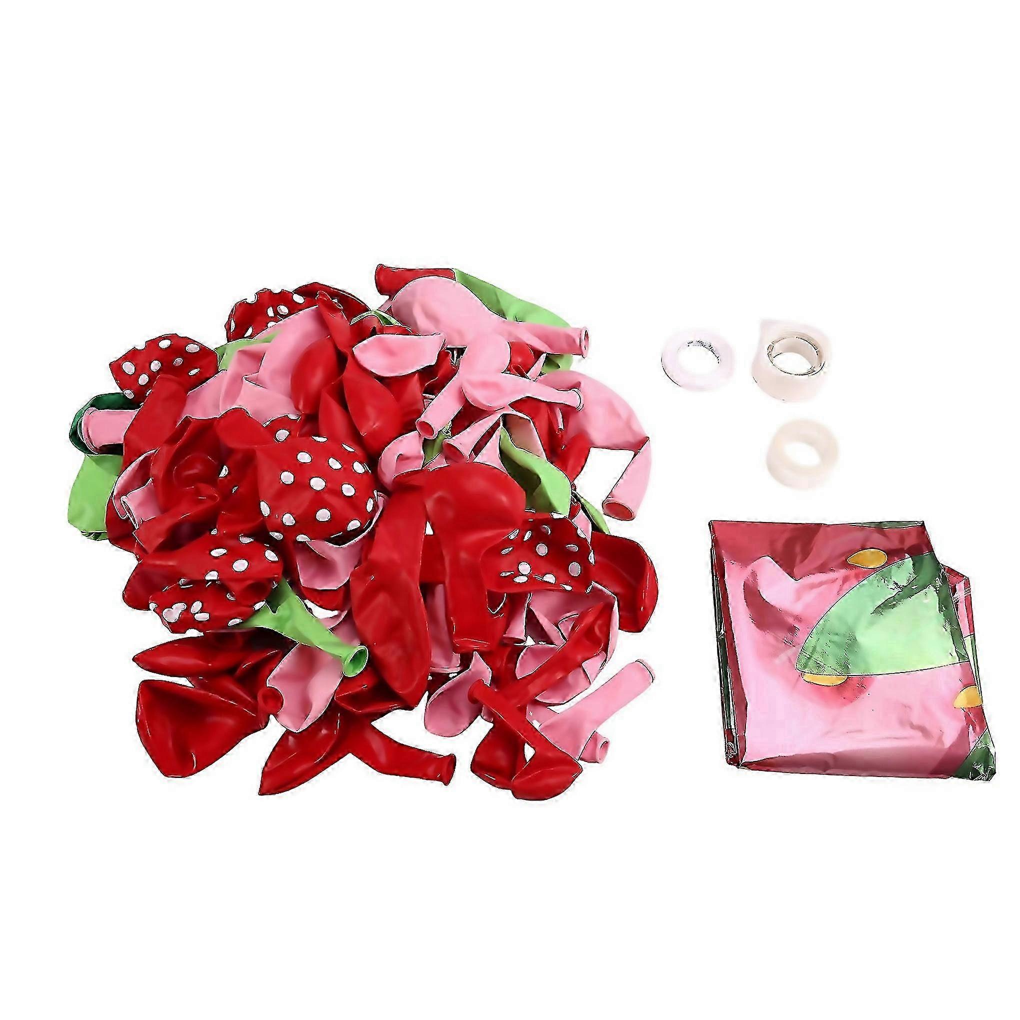 Strawberry Balloon Garland Set