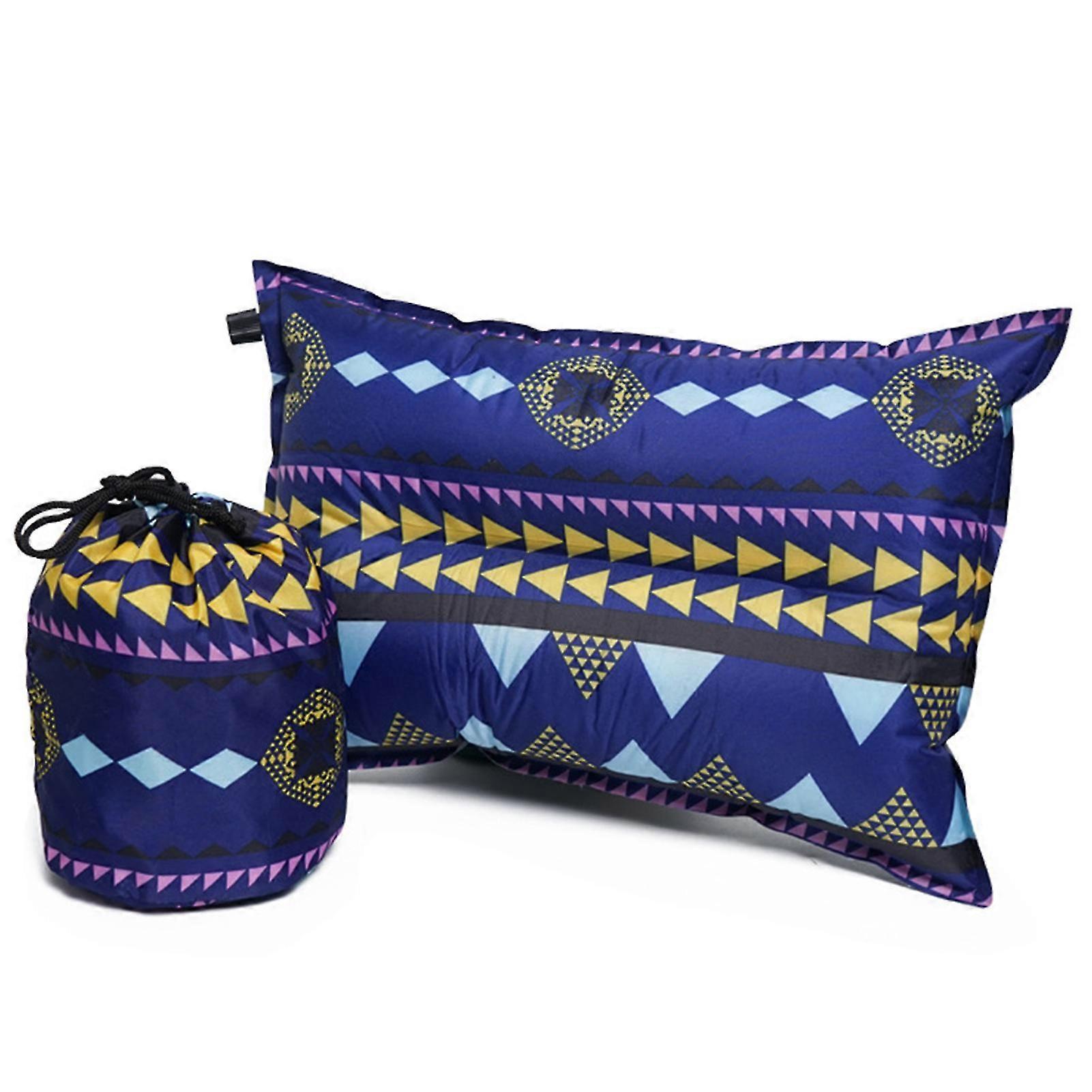 Cervical Support Camping Pillow Self Inflate